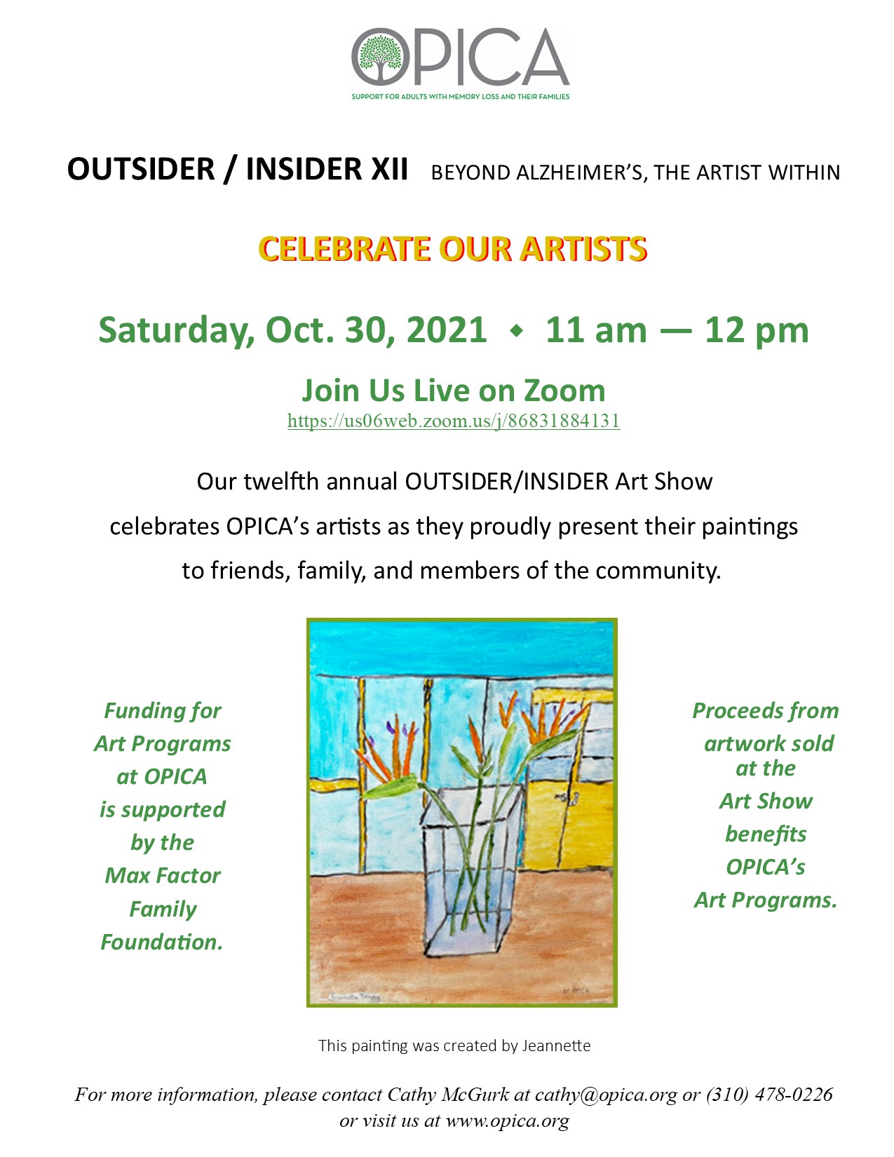 Art Show 2021 – OPICA Adult Day Care Program & Counseling Center
