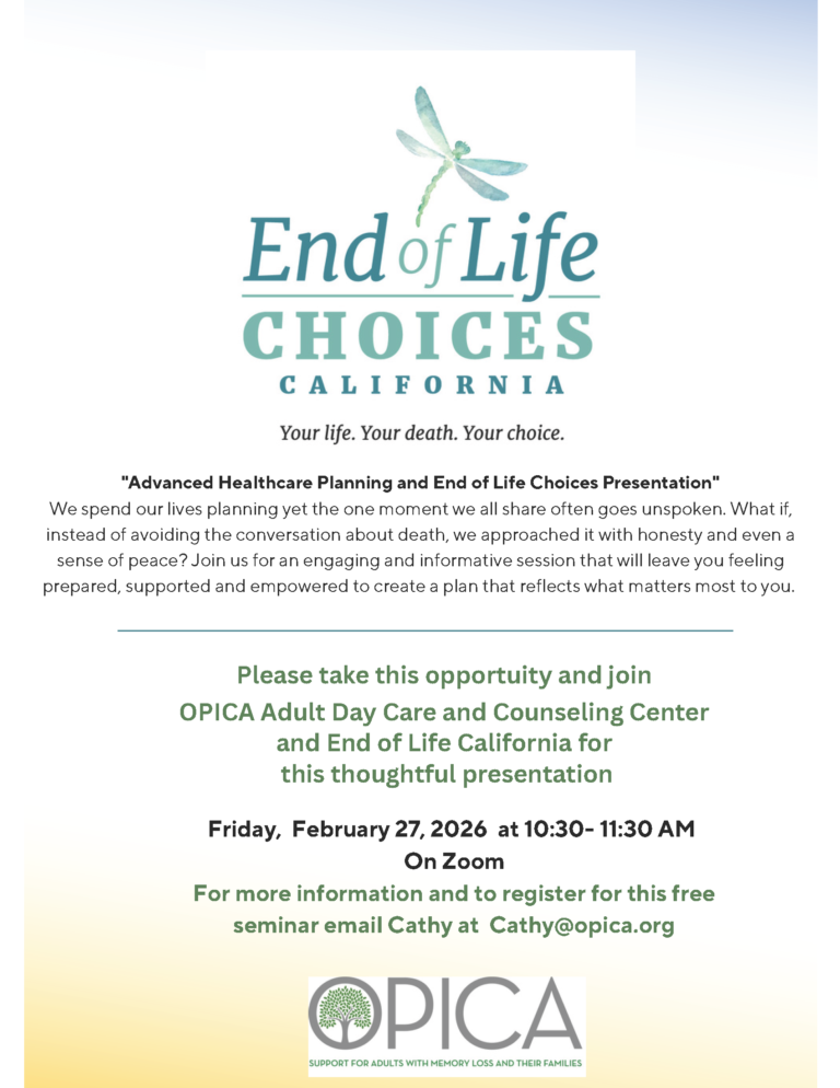 Advanced Healthcare Planning and End of Life Choices Presentation